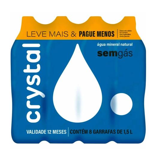 Pack Água Mineral sem Gás Crystal Pack 8 x 1,5l - Imagem em destaque