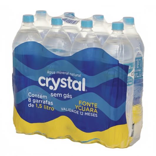 Pack água mineral sem gás Crystal 8X1,5l - Imagem em destaque