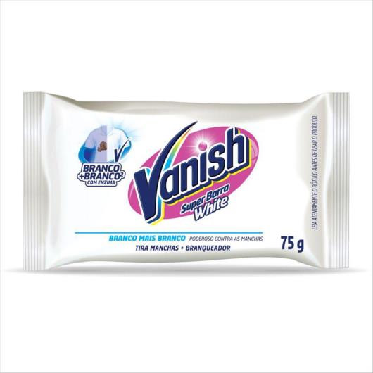 Vanish Tira Manchas Oxi Action Super Barra White para roupas brancas 75g - Imagem em destaque