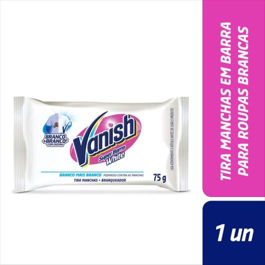 Vanish Tira Manchas Oxi Action Super Barra White para roupas brancas 75g - Imagem em destaque