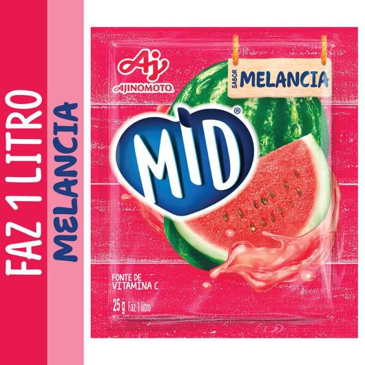 Refresco em pó MID Melancia 25g - Imagem em destaque