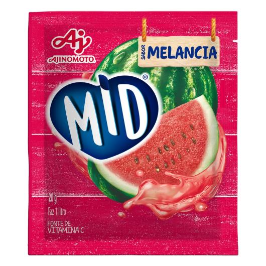 Refresco em pó MID Melancia 25g - Imagem em destaque