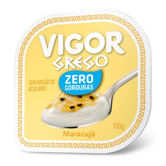 Iogurte Vigor grego maracujá zero 100g - Imagem em destaque