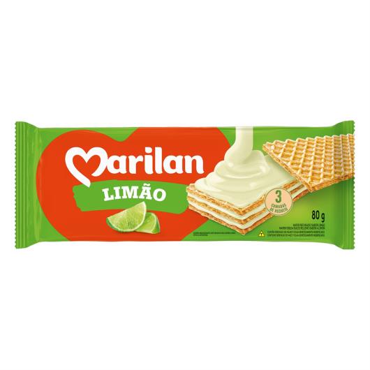 Wafer Marilan Limão 115g - Imagem em destaque