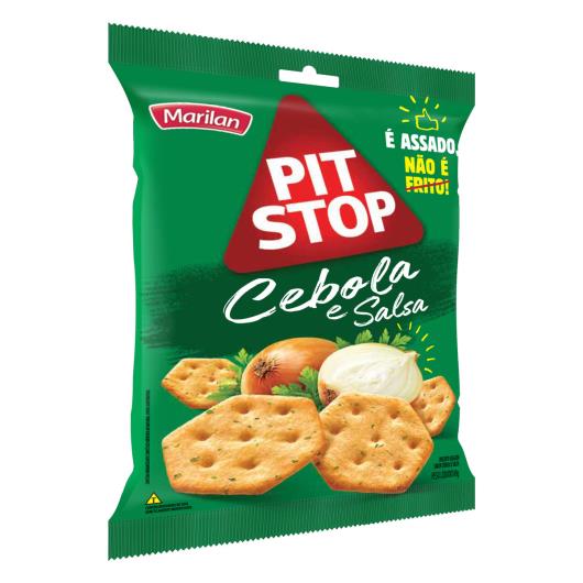 Biscoito Cebola e Salsa Marilan Pit Stop Pacote 80g - Imagem em destaque