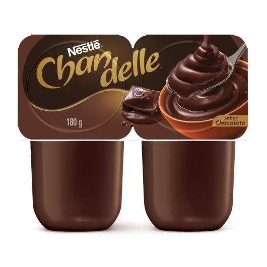 Sobremesa CHANDELLE Chocolate 180g 2 Unidades - Imagem em destaque