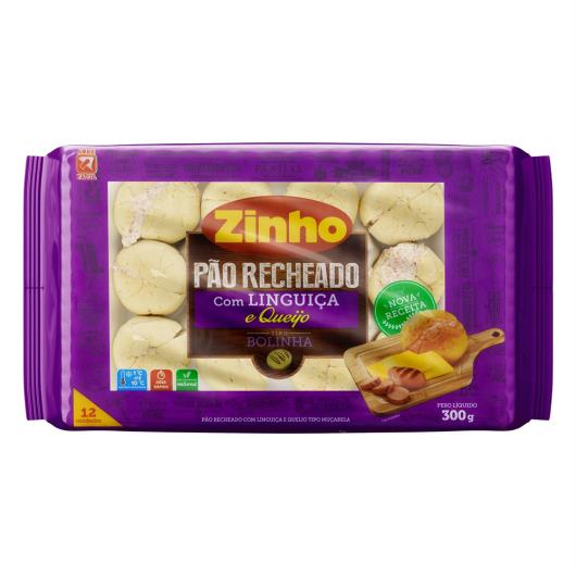 Pão de Alho Zinho Bolinho Linguiça com queijo 300g - Imagem em destaque
