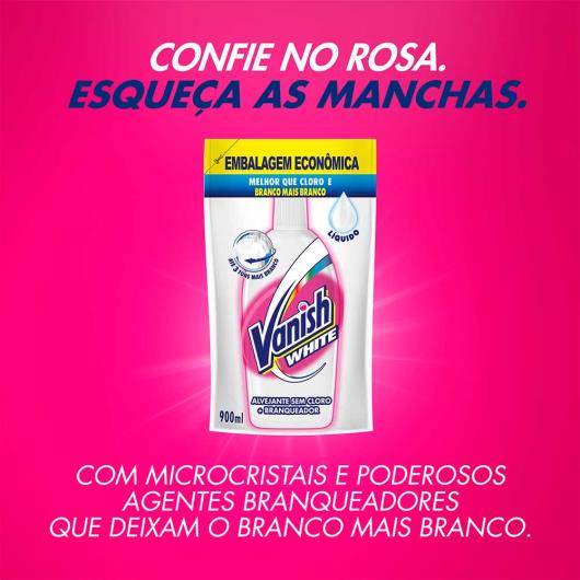 Tira Manchas em Gel Vanish Crystal White 900ml Refil Econômico - Imagem em destaque