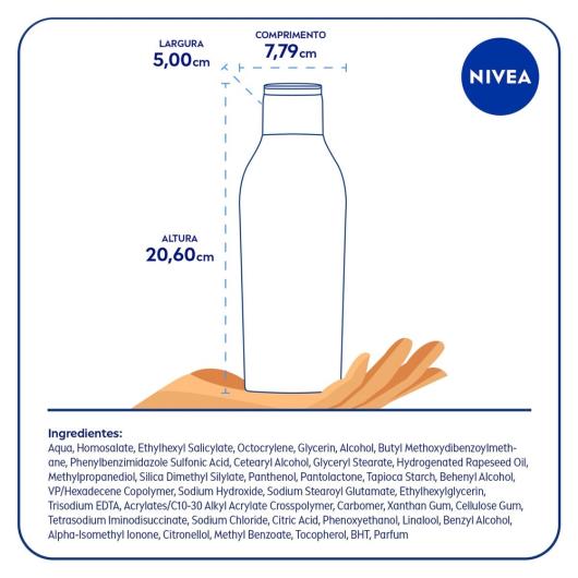 Protetor Solar Nivea Sun Protect & Hidrata FPS30 400ml - Imagem em destaque