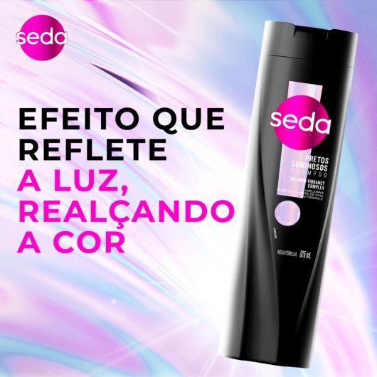 Shampoo pretos luminosos Seda Cocriações 325ml - Imagem em destaque