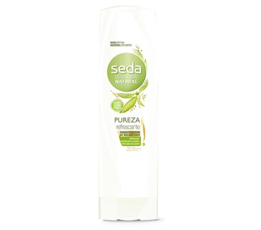 Condicionador Seda Recarga Natural Pureza DETOX 325ml - Imagem em destaque