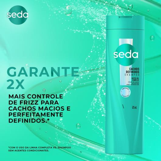 Shampoo cachos definidos Seda Cocriações 325ml - Imagem em destaque