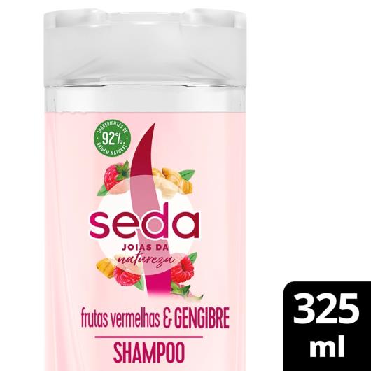 Shampoo Seda Joias da Natureza Frutas Vermelhas e Gengibre 325ml - Imagem em destaque