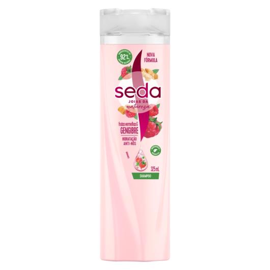 Shampoo Seda Joias da Natureza Frutas Vermelhas e Gengibre 325ml - Imagem em destaque