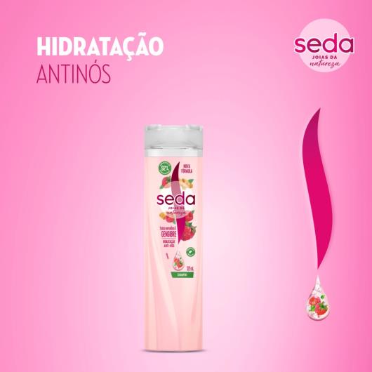 Shampoo Seda Joias da Natureza Frutas Vermelhas e Gengibre 325ml - Imagem em destaque