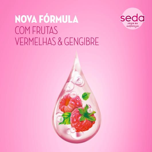 Shampoo Seda Joias da Natureza Frutas Vermelhas e Gengibre 325ml - Imagem em destaque