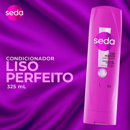Condicionador Seda Liso Perfeito 325ml - Imagem em destaque