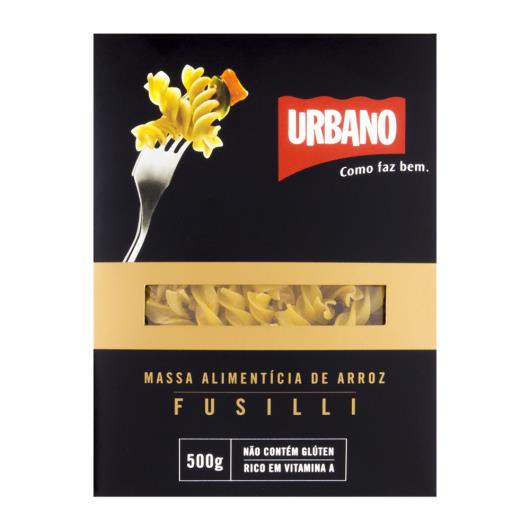 Massa Arroz Urbano Fusilli 500g - Imagem em destaque