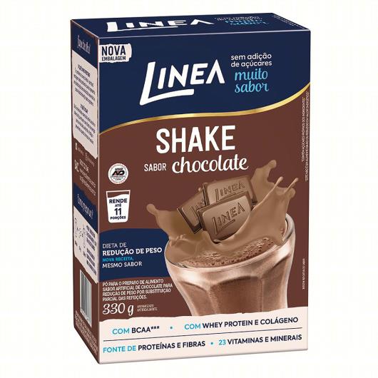 Pó para Shake para Redução de Peso Chocolate Linea Caixa 330g - Imagem em destaque