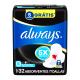 Absorvente Always com Abas Seca Fluxo Intenso G Pacote 32 Unidades Grátis 5 Unidades - Imagem 7506339325263.png em miniatúra