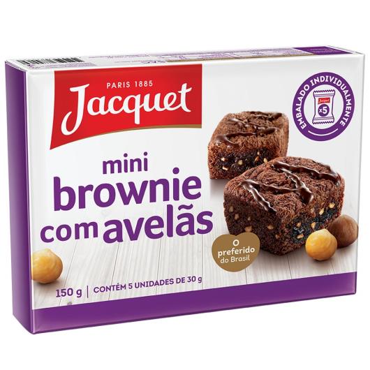 Bolo jacquet mini brownie com avelãs 150g - Imagem em destaque