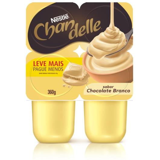 Sobremesa Chandelle Chocolate Branco 360G - Imagem em destaque