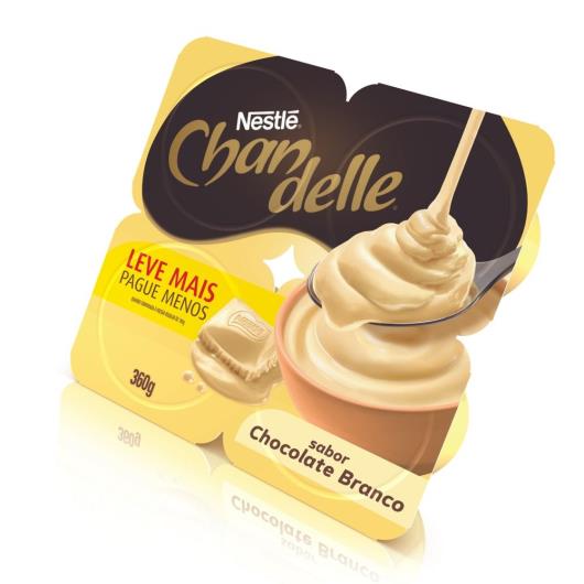 Sobremesa Chandelle Chocolate Branco 360G - Imagem em destaque