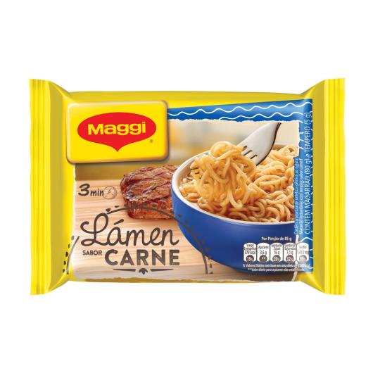 Macarrão instantâneo Maggi lámen sabor carne 85g - Imagem em destaque