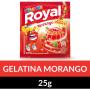 Gelatina em pó Royal Morango 25g