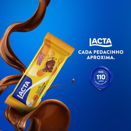 Chocolate SHOT Lacta 20g - Imagem em destaque