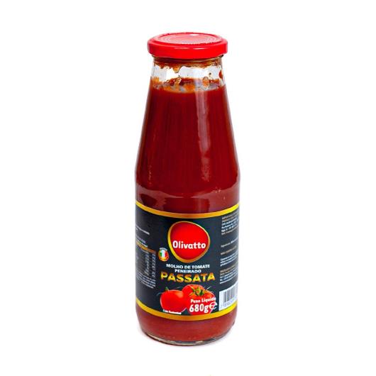 Molho Olivatto Tomate Peneirado passata 680g - Imagem em destaque