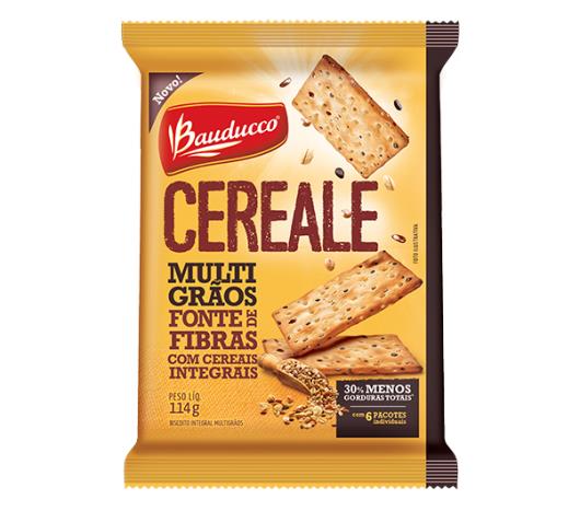Biscoito Bauducco Cereale Integral Multigrãos 114g - Imagem em destaque