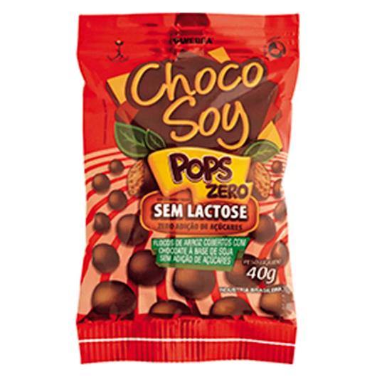 Flocos de Arroz Choco Soy pops zero 40g - Imagem em destaque