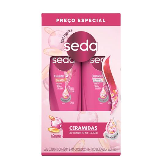 Shampoo + Condicionador Seda Ceramidas 325ml - Imagem em destaque