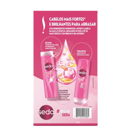 Shampoo + Condicionador Seda Ceramidas 325ml - Imagem em destaque