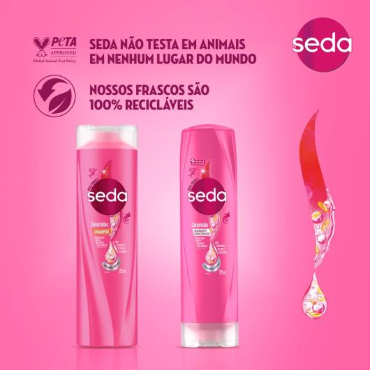 Shampoo + Condicionador Seda Ceramidas 325ml - Imagem em destaque