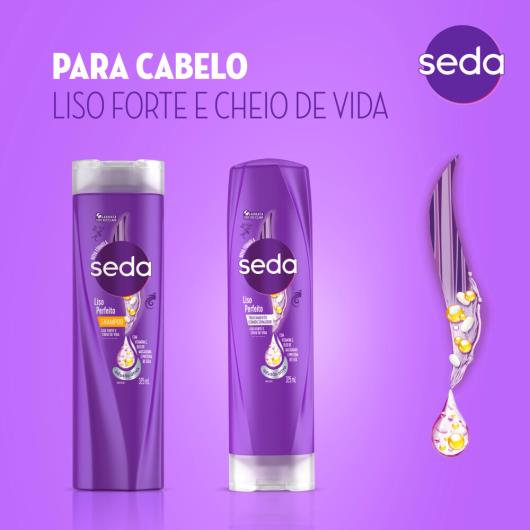 Shampoo + Condicionador Seda Liso Perfeito 325ml - Imagem em destaque