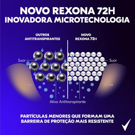 Desodorante Antitranspirante Aerosol Masculino Rexona Active Dry 72 Horas 2 X 150ml - Imagem em destaque
