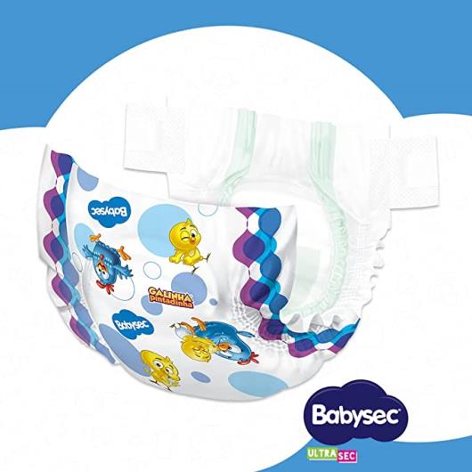 Fralda Babysec Ultrasec Galinha Pintadinha Azul M 38 unidades - Imagem em destaque