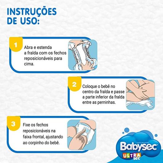 Fralda Babysec Ultrasec Galinha Pintadinha G 32 Unidades - Imagem em destaque