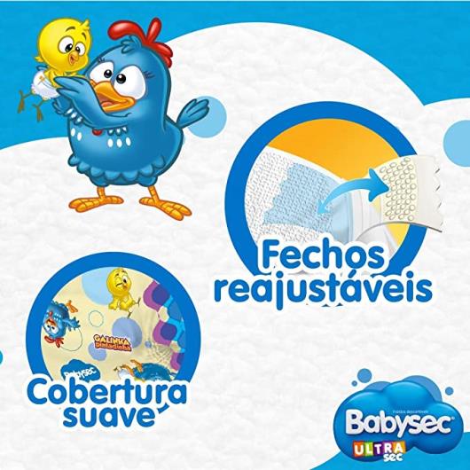 Fralda Babysec Ultrasec Galinha Pintadinha G 32 Unidades - Imagem em destaque