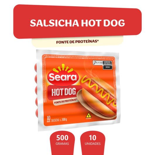 Salsicha hot dog Seara 500g - Imagem em destaque