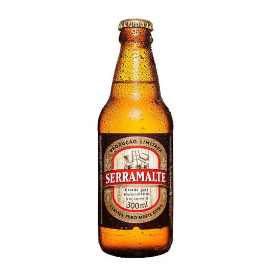 Cerveja Serramalte Puro Malte Extra 300ml Long Neck - Imagem em destaque