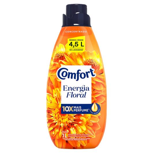 Amaciante Concentrado Energia Floral Comfort 1l - Imagem em destaque