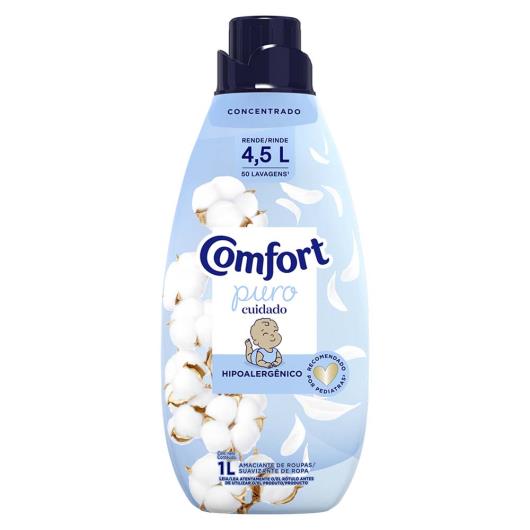 Amaciante Concentrado Puro Cuidado Comfort 1l - Imagem em destaque