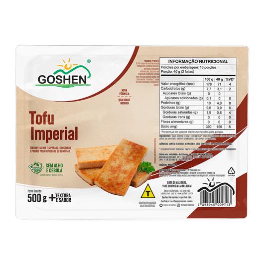 Tofu Imperial Goshen Vegges 500g - Imagem em destaque