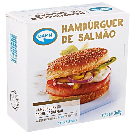 Hambúrguer de Salmão Damm 360g - Imagem em destaque