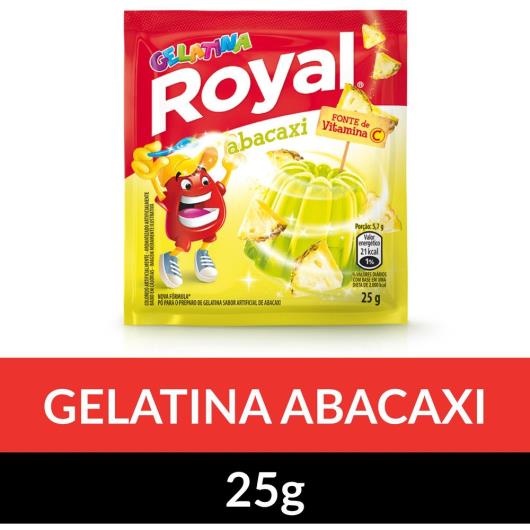 Gelatina em pó ROYAL Abacaxi 25g - Imagem em destaque