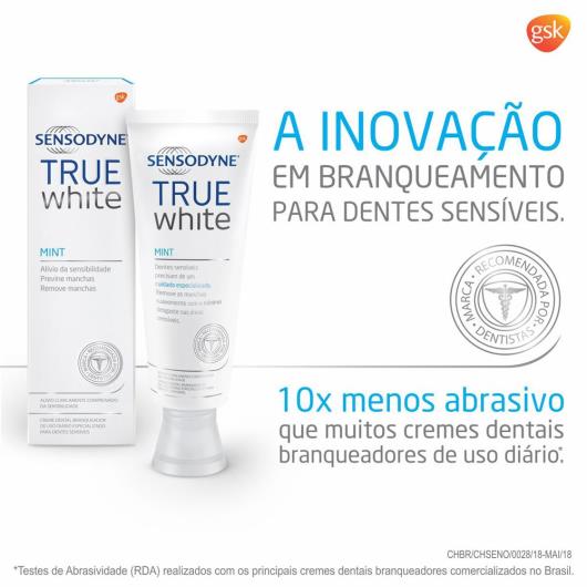 Creme Dental Sensodyne True White 100g - Imagem em destaque