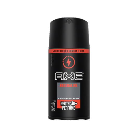 Desodorante Antitranspirante Aerosol AXE Adrenaline Charge Up 150ml - Imagem em destaque